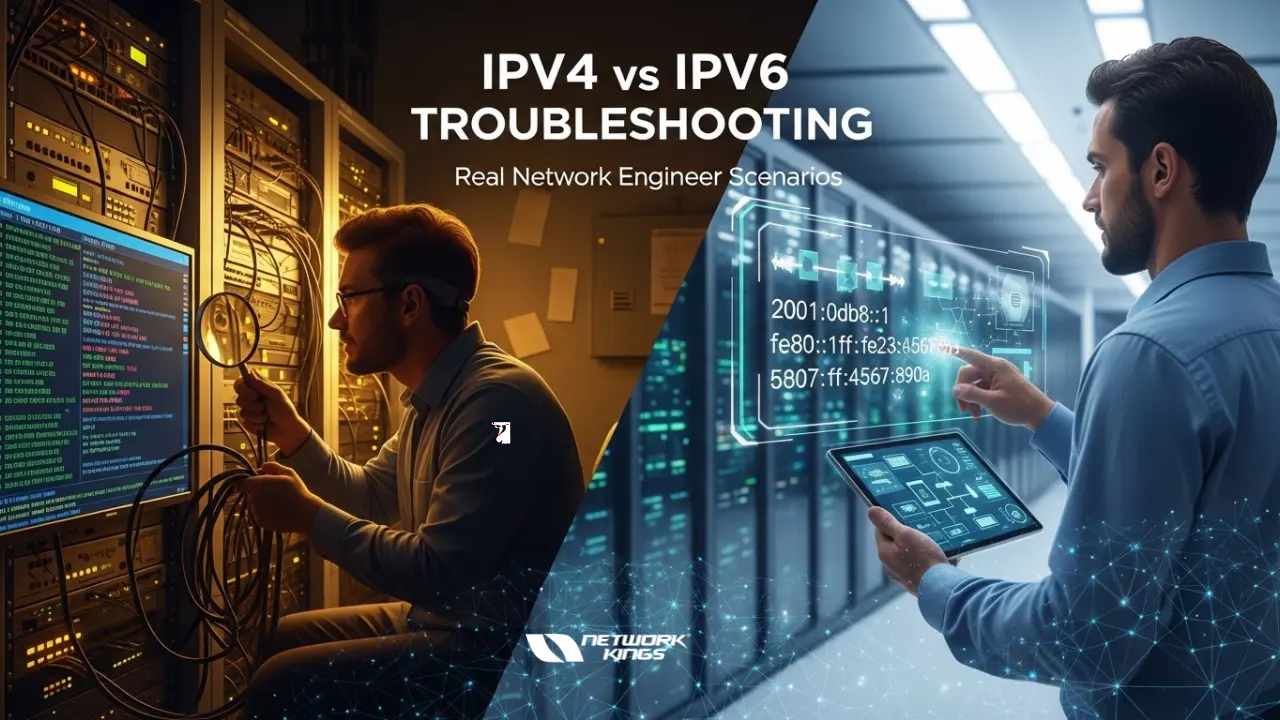 IPv4 vs IPv6 Troubleshooting: Real Network Engineer Scenarios