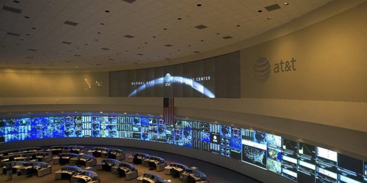 Nasa's spacecraft control center.