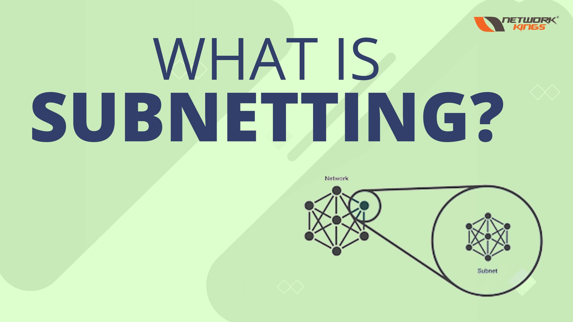 What is subnetting?
