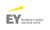 Ey building a better working world logo.