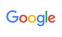 Google logo on a green background.