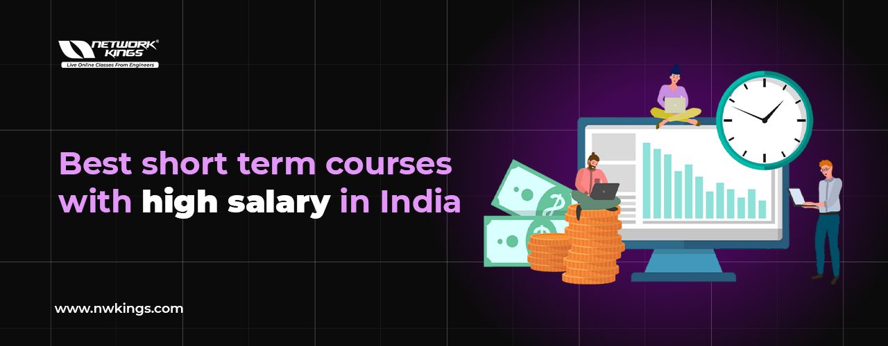 best short term courses with high salary in india