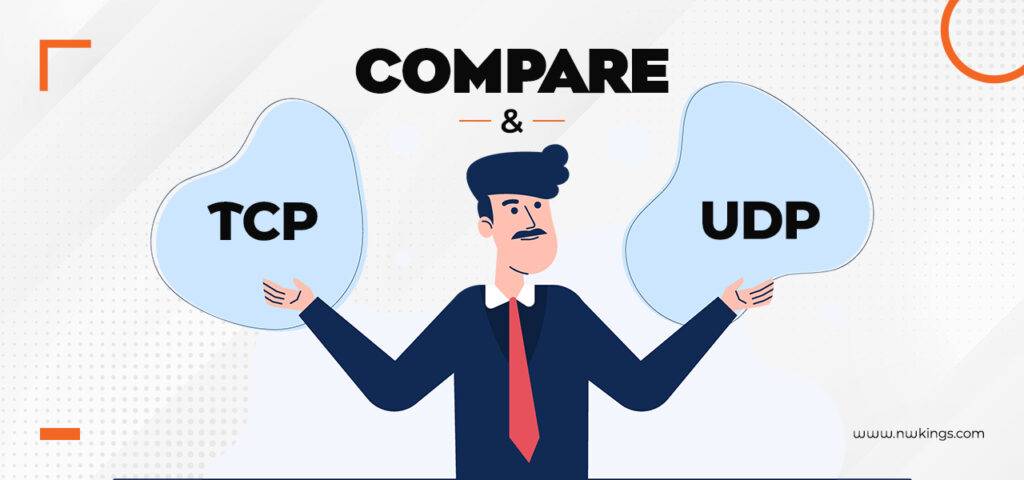 difference between tcp and udp , Comparison Between TCP and UDP