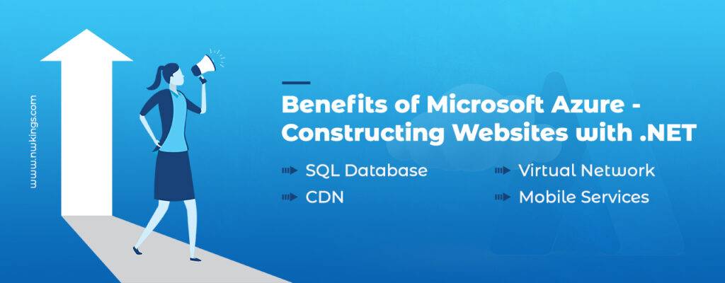 Constructing websites with net in Microsoft Azure.