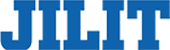 A blue and white logo with the word tml.