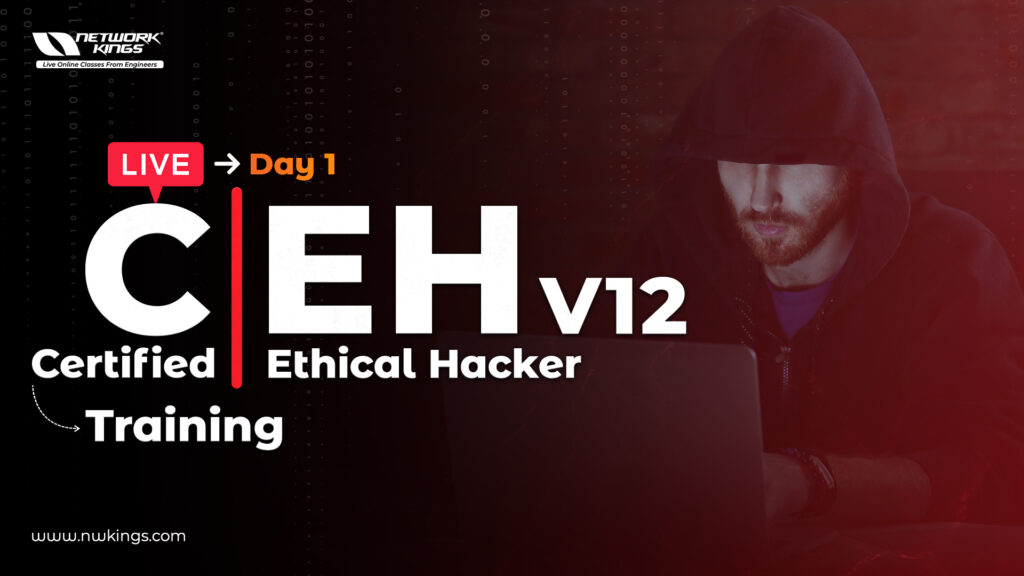 A man in a hoodie with the words ceh v2 certified ethical hacker training.