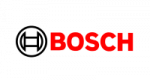 The bosch logo on a green background.