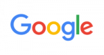 Google logo on a green background.