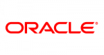 Oracle logo on a green background.